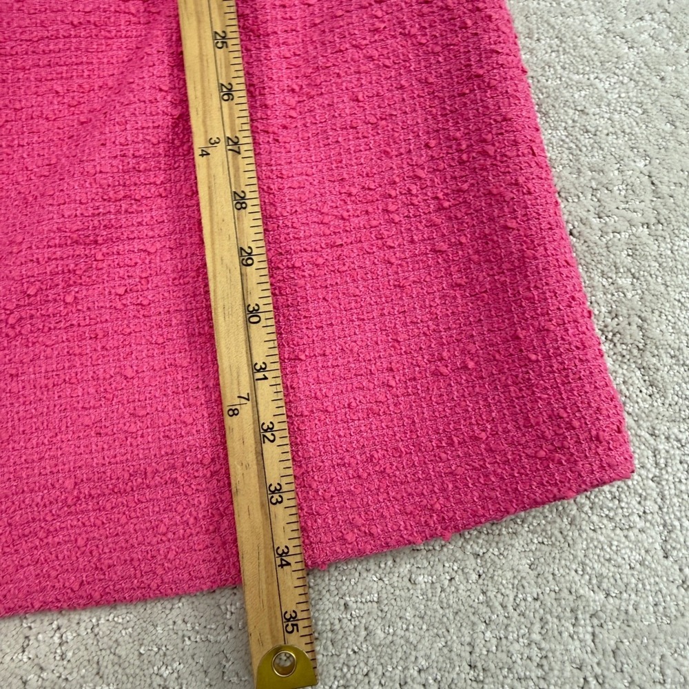 Tuckernuck Jackie Shift Tweed Dress Women S Pink Braided Lion Gold Buttons Mini - Picture 14 of 14
